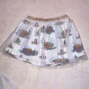 Genuine kids little red riding hood skirt 4t